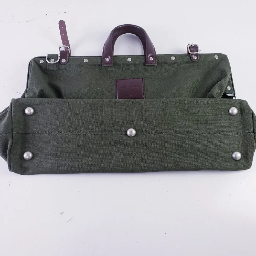 Line Of Trade Canvas Weekender Bag Olive Green Large‎ Travel Laptop Bag
